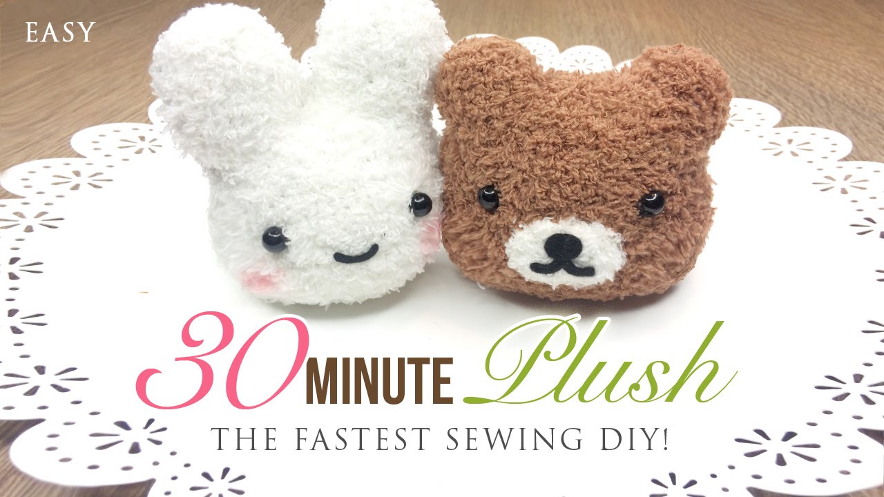 The Fastest Plushie DIY Ever - Make an adorable toy in just 30 minutes!