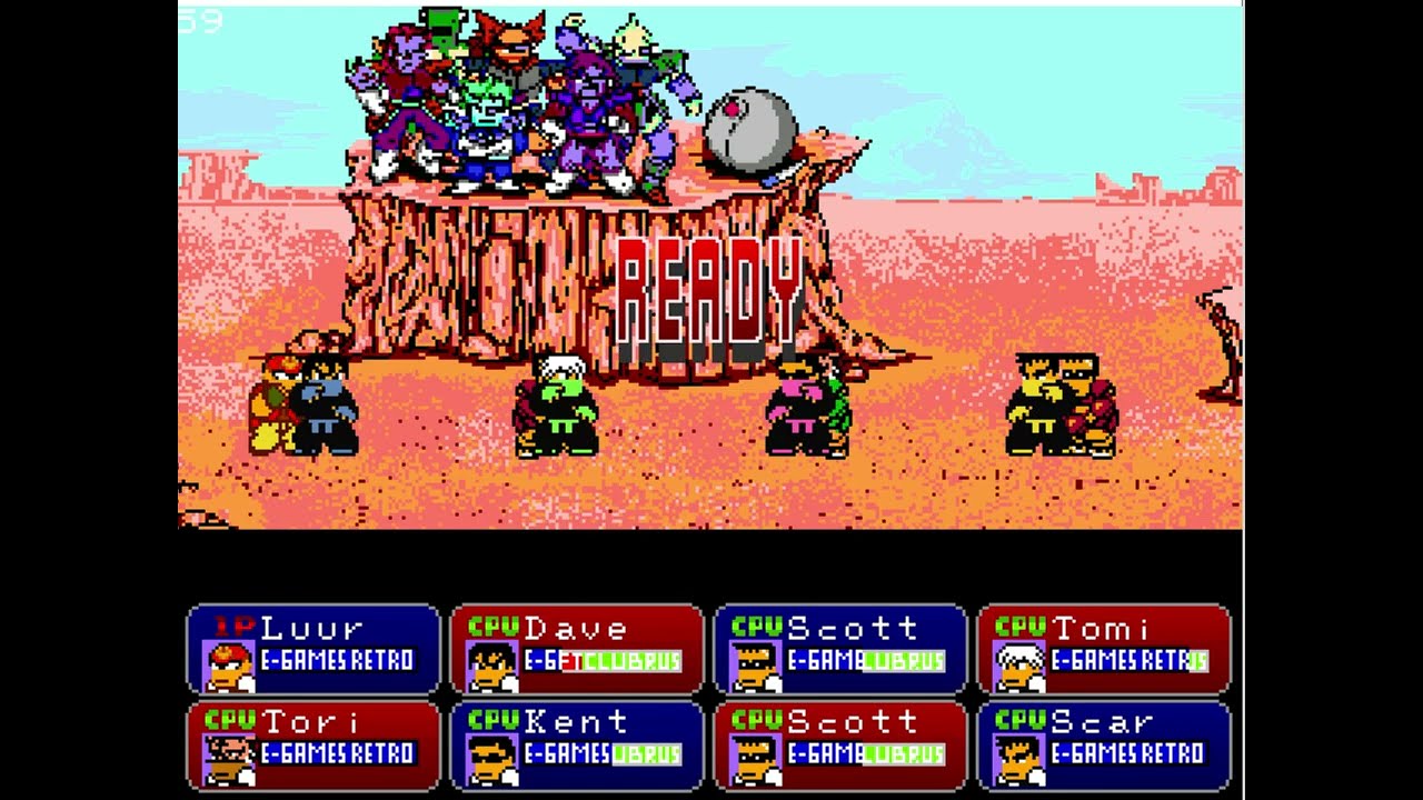 NEKKETSU　KAKUTOU　DENSETSU EX2016 熱っ血格闘伝説EX2016　 NEKKETSU　KAKUTOU　DENSETSU　KUNIO　CLONE　PATCHED　熱血格闘伝説