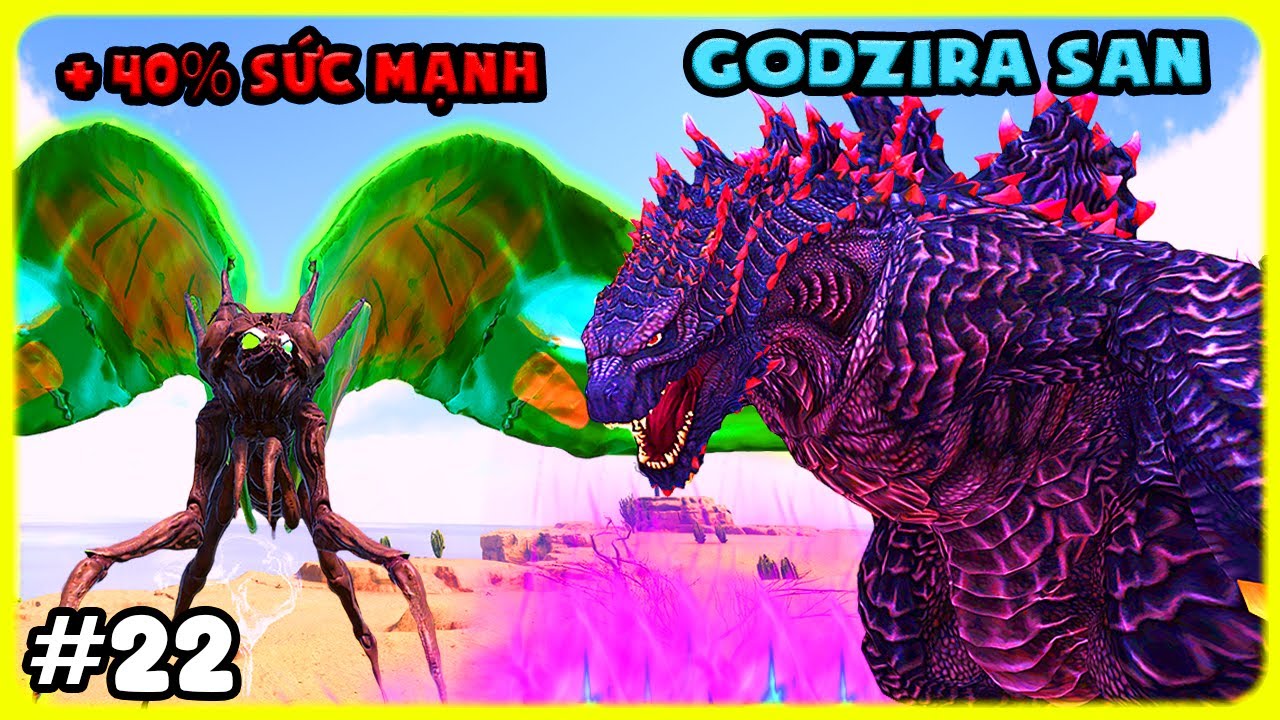 ARK MOD KAIJU NEW #22 CHẾ TẠO S&Uacute;NG ROCKET MINH THU PHỤC GODZIRA SAN SI&Ecirc;U ĐẸP - T&Yacute; TIỀN TỈ