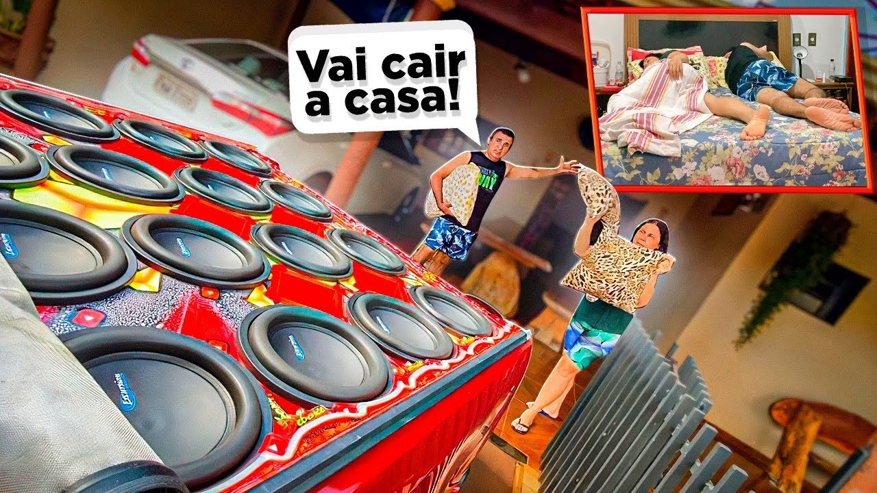 ACORDEI MEUS PAIS COM O SOM DA S10 🔥