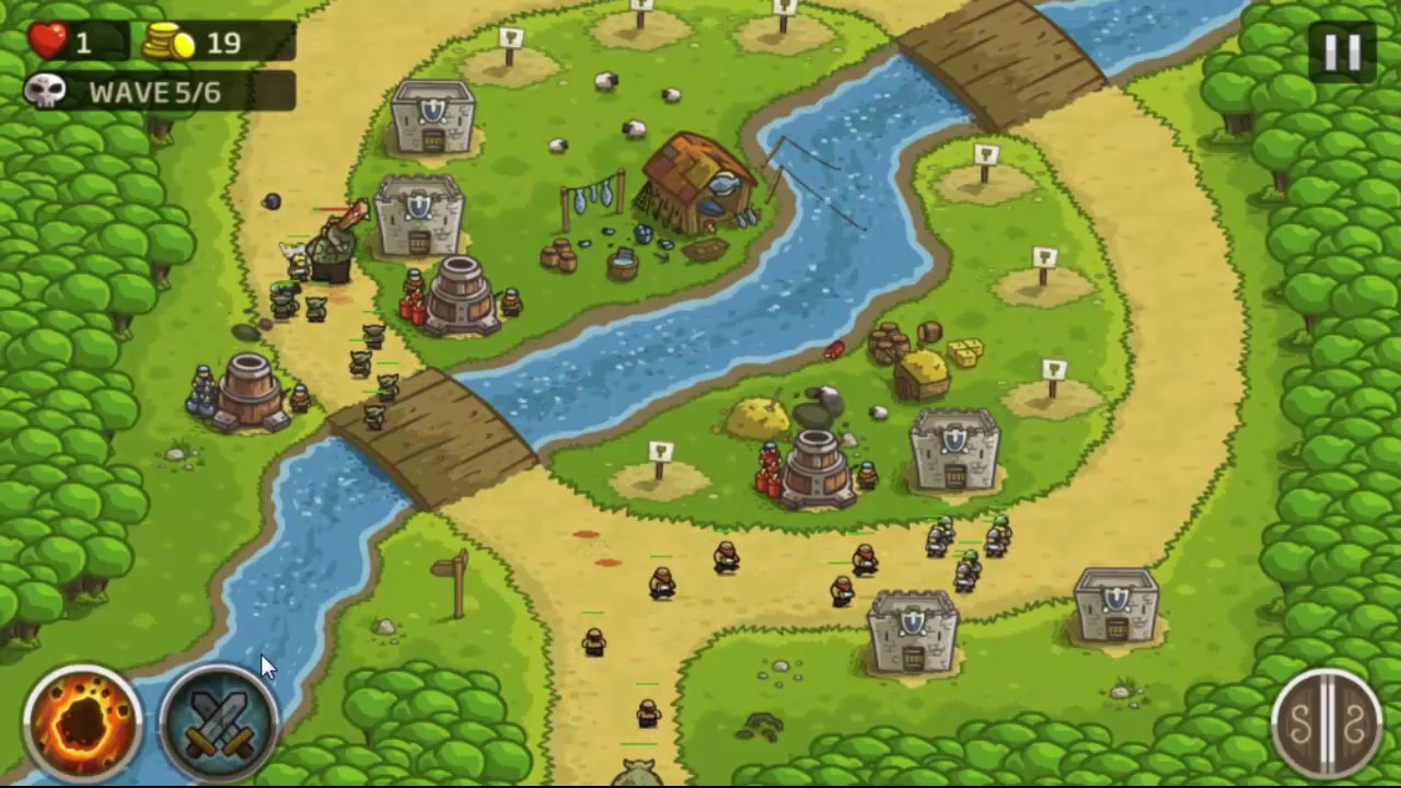 Kingdom Rush - Twin River Pass - Heroic - Veteran (Hard)