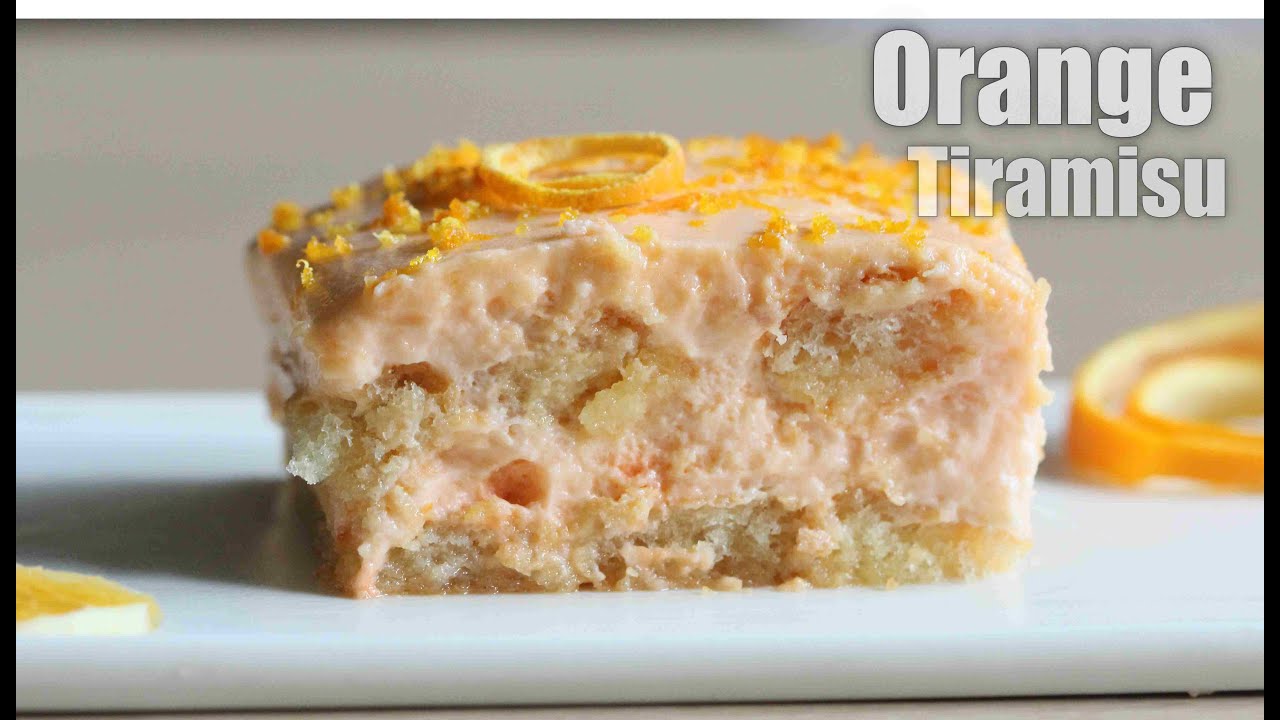 Orange Tiramisu | An Italian Dessert | Valentine’s Day Special