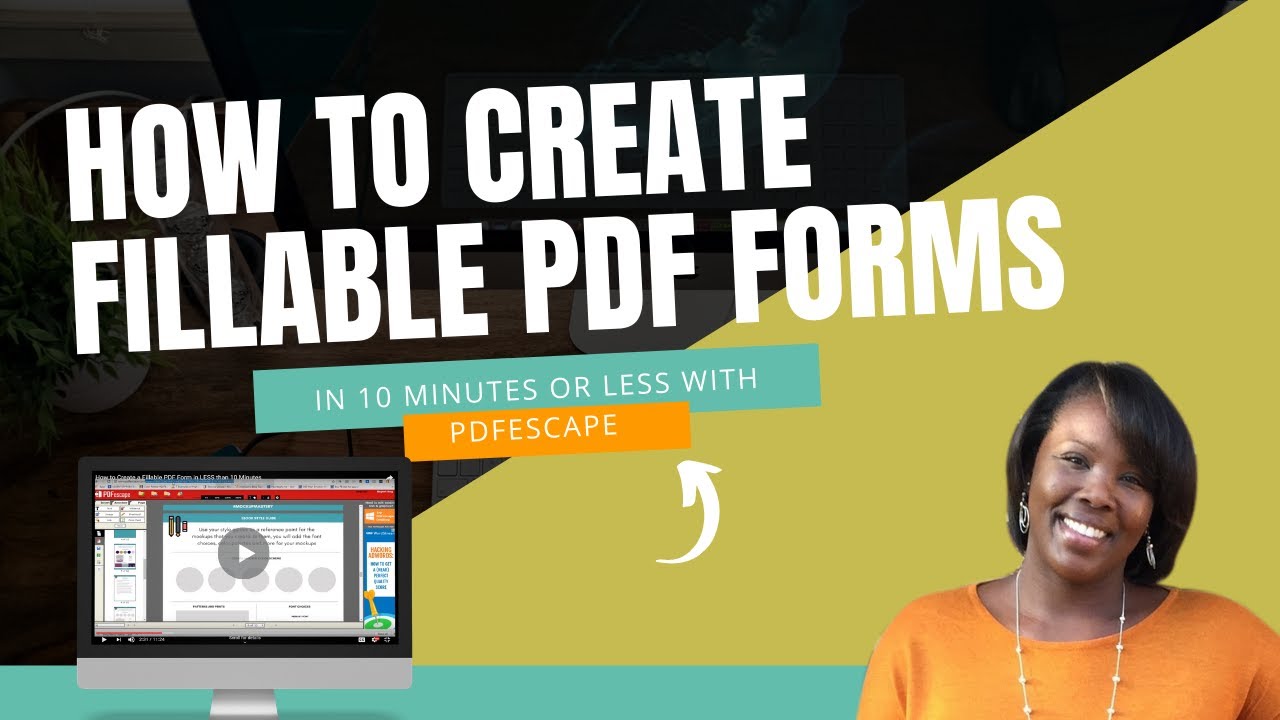 How to Create a Fillable PDF Form in LESS than 10 Minutes