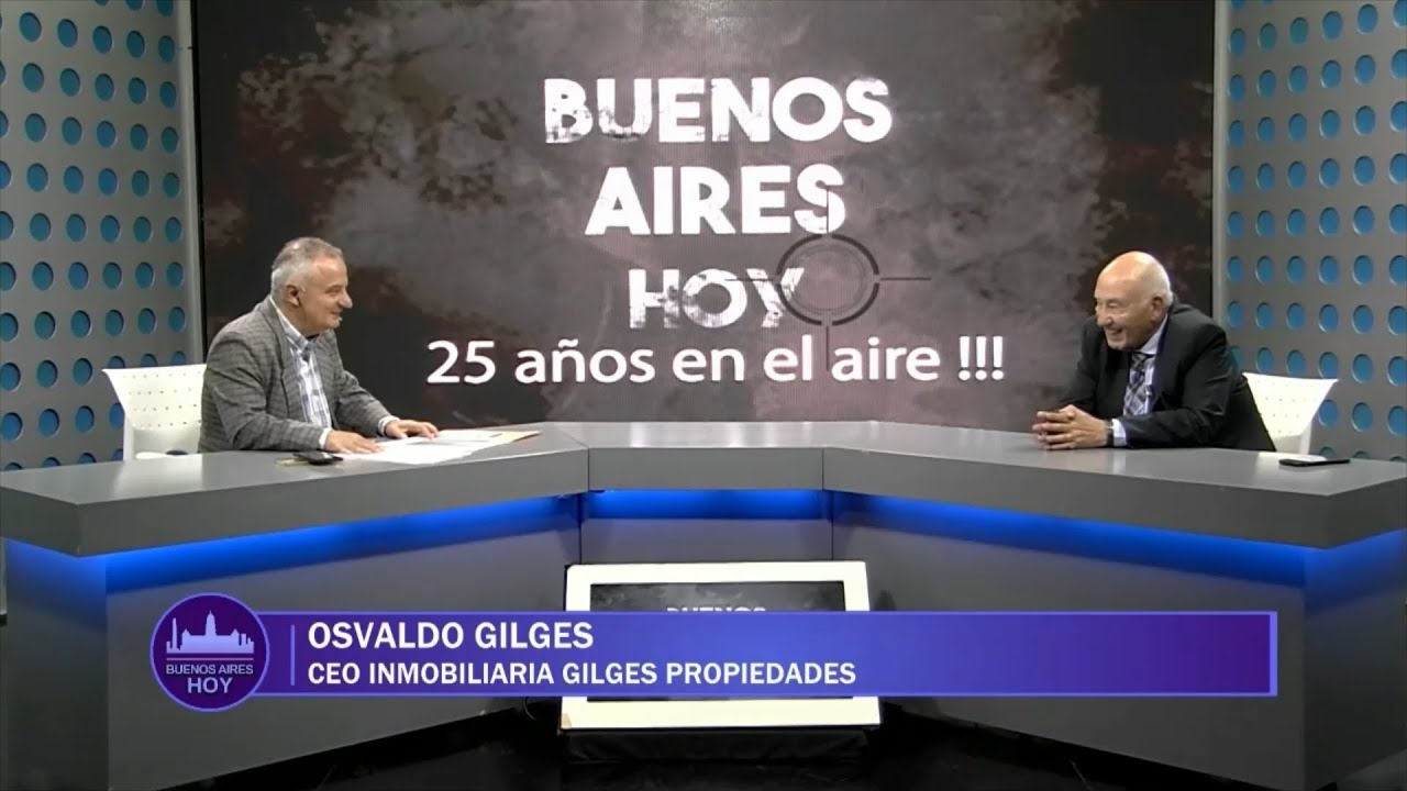 Buenos Aires Hoy - Programa n° 1188 - Viernes 11/11/2022 - EN VIVO - NOTA COMPLETA A OSVALDO GILGES