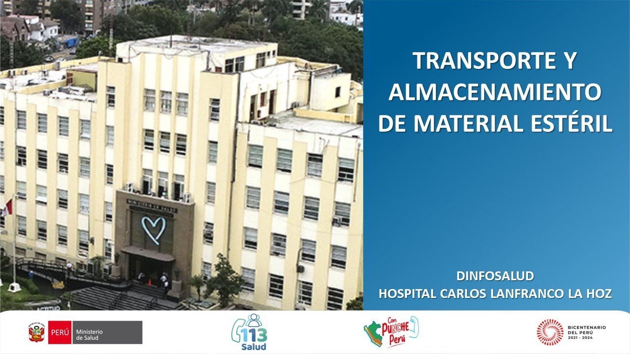 TRANSPORTE Y ALMACENAMIENTO DE MATERIAL ESTÉRIL