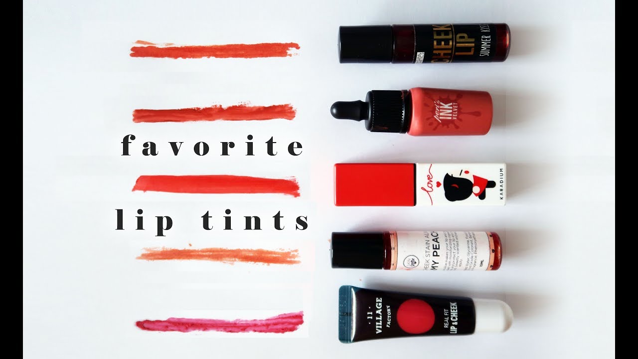 FAVORITE LIP & CHEEK TINTS!
