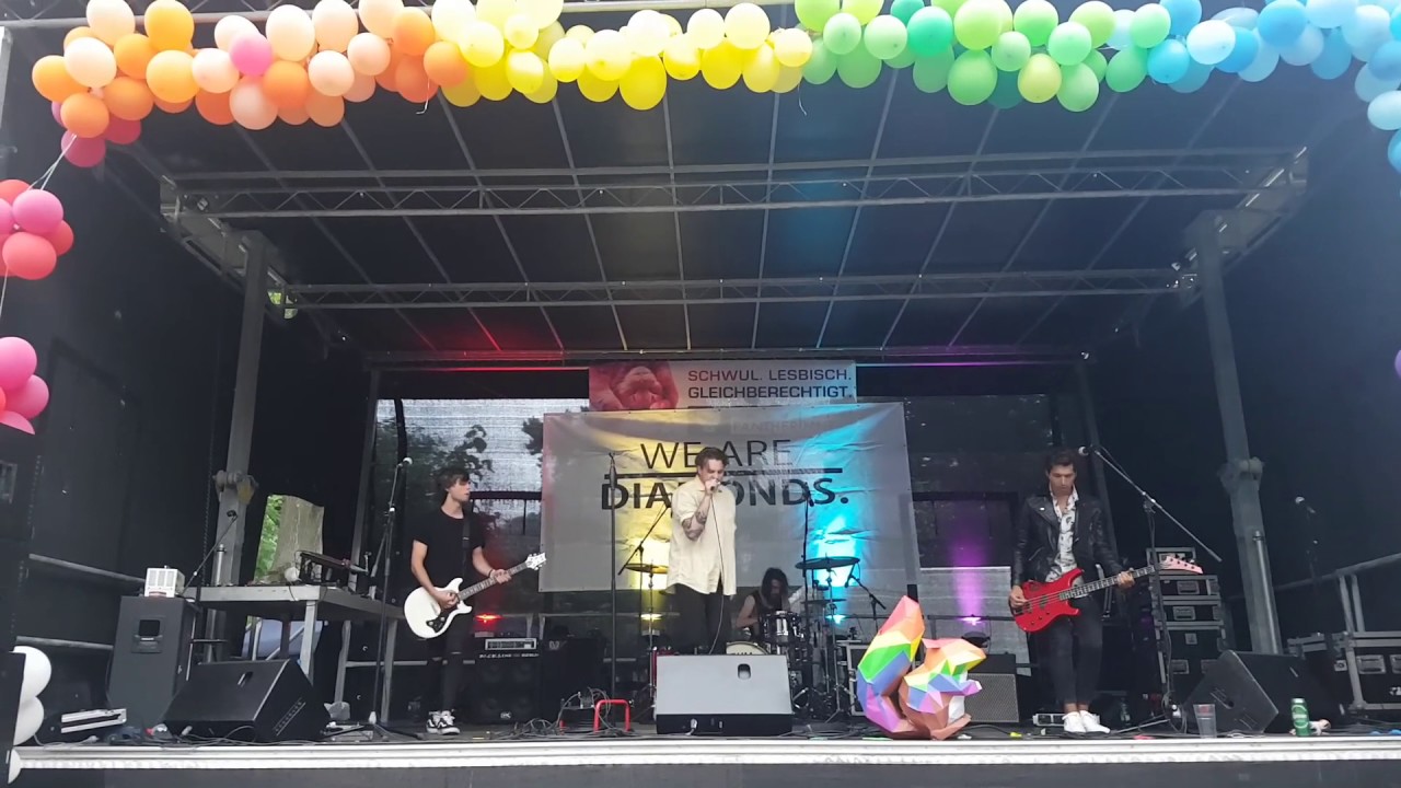 This Means War - We Are Diamonds live CSD Graz 24.06.2017