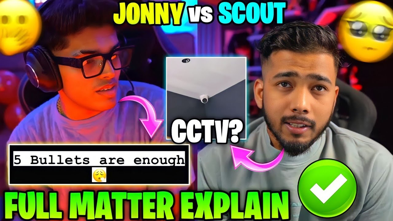 FULL MATTER EXPLAIN JONATHAN VS SCOUT CONTROVERSY 😳 SCOUT REPLY JONNY STORY