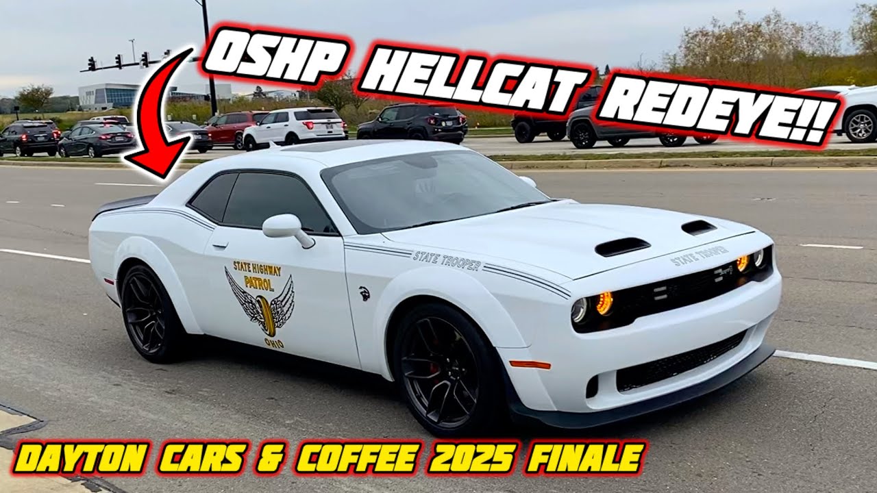 Сотрудники дорожной полиции доставили конфискованный автомобиль Hellcat в C&C! (Дейтон)