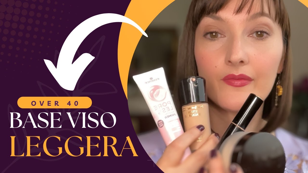 Base viso naturale che non evidenzia le rughette per over 40