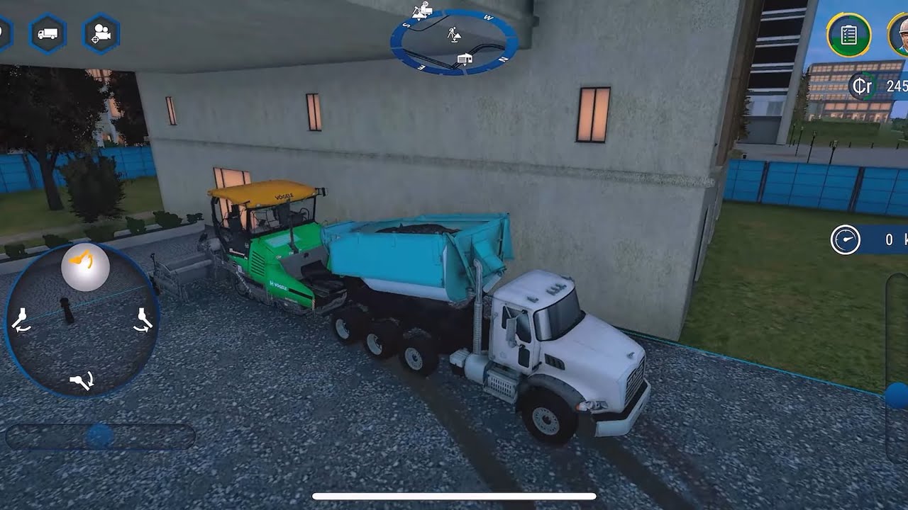 Construction simulator 4 - #37 - Build a parking lot under the building