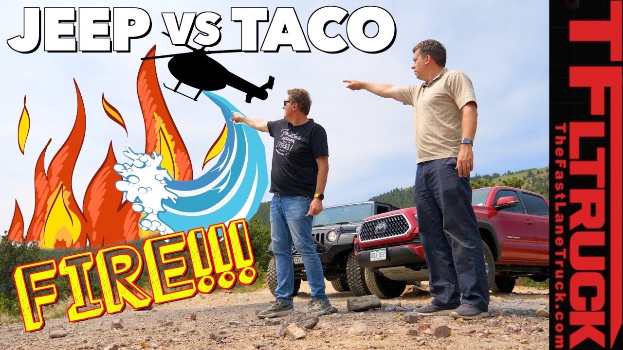 Compared: Toyota Tacoma vs Jeep Wrangler vs Pennsylvania Gulch Off-Road Review