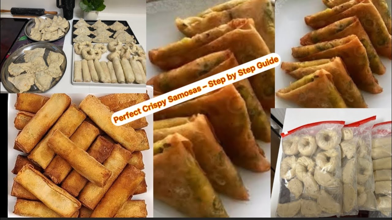 3 Easy Samosa Recipes for Ramadan | Freezer Meal Prep