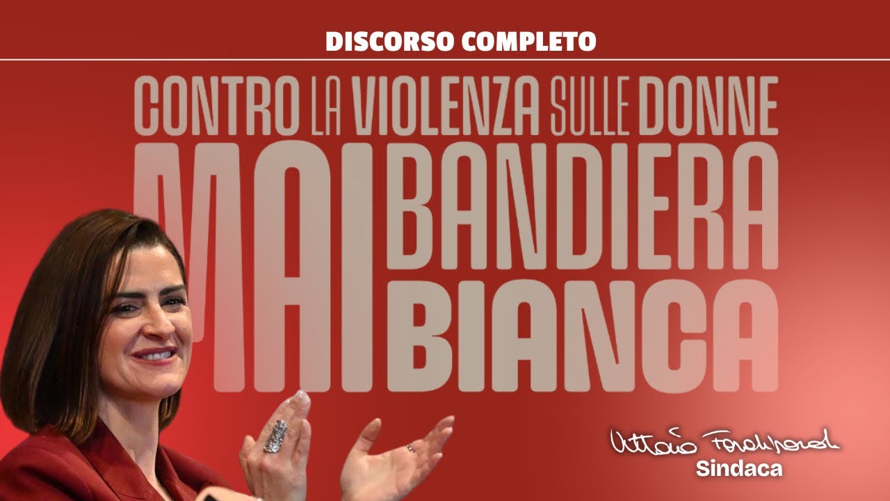 CONTRO LA VIOLENZA SULLE DONNE MAI BANDIERA BIANCA - Sindaca di Perugia e delegata ANCI  