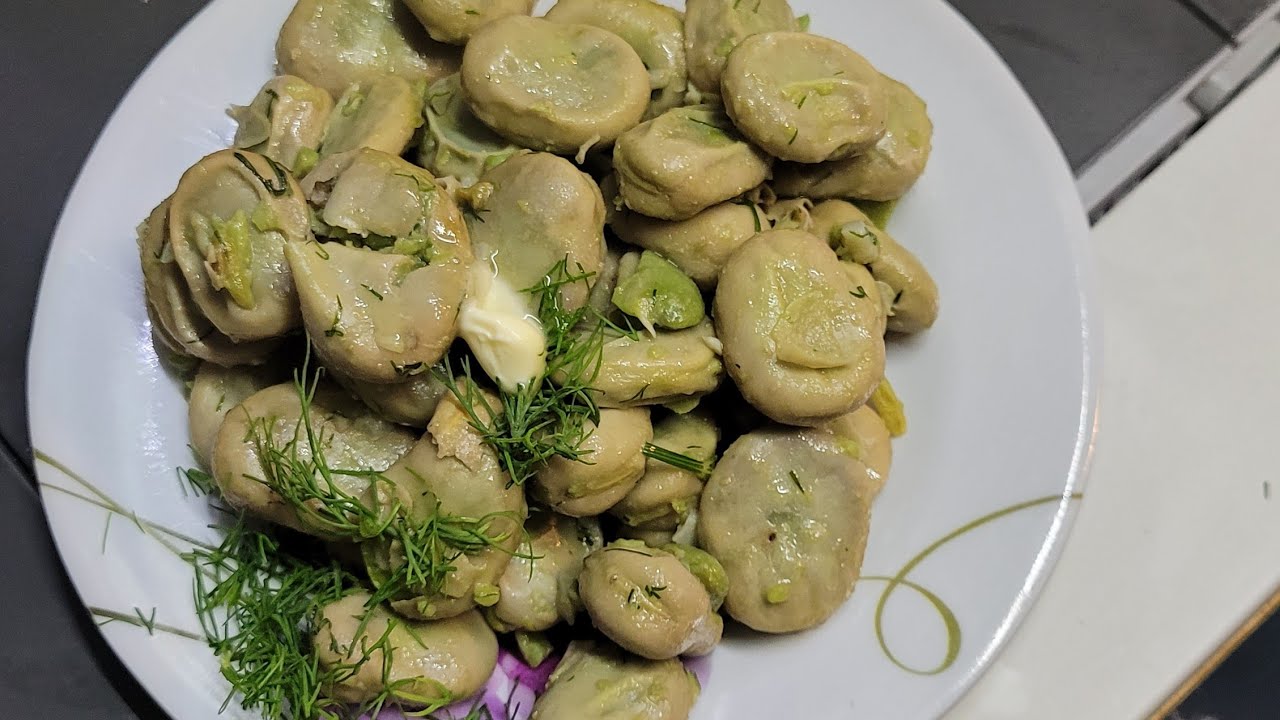 Bób z masełkiem,czosnkiem i koperkiem. Thermomix Tm6 Gotuj z Paulitą