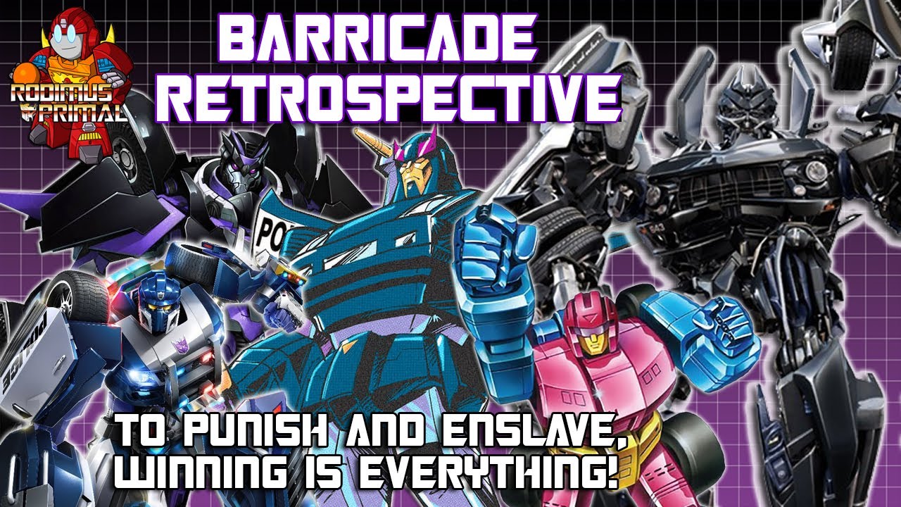 Barricade Retrospective - From Street Racer to Decepticon Cop!