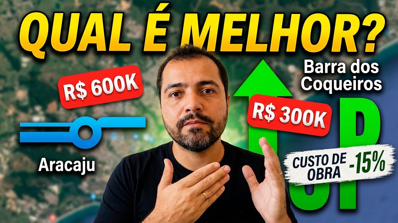 ARACAJU OU BARRA DOS COQUEIROS? -  Investir ou morar...