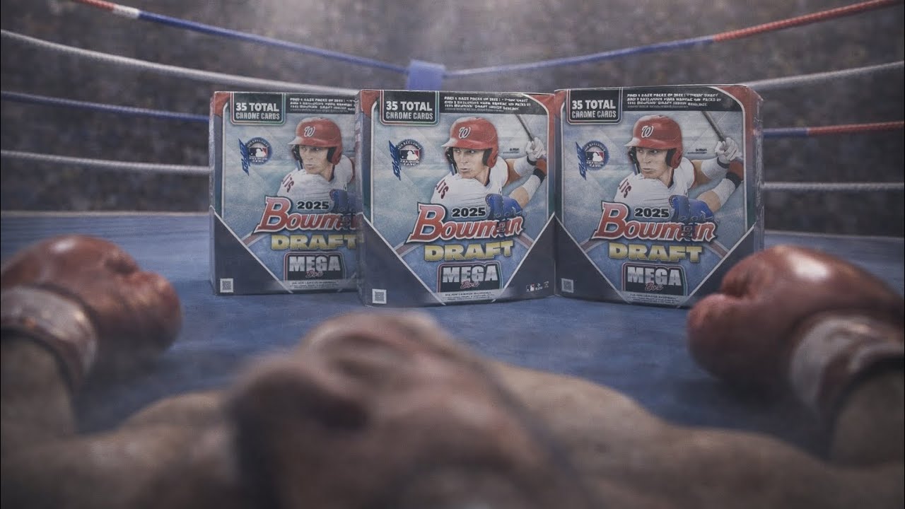 👊🤜 ROUND THREE KNOCKOUT 👊🤛??? 2025 BOWMAN DRAFT MEGA BOXES (X3)!!!🔥🔥🔥 