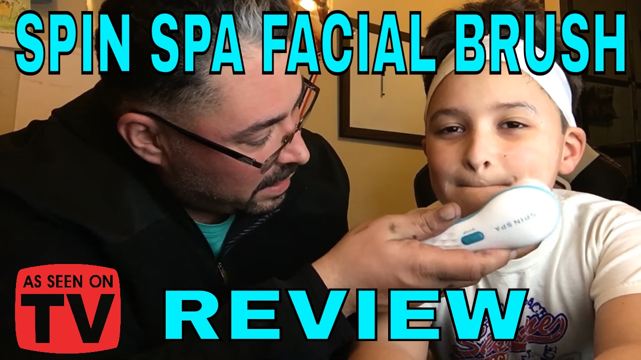 SPIN SPA CLEANING FACIAL BRUSH AS SEEN ON TV!!!!! DOES THIS REALLY WORK????