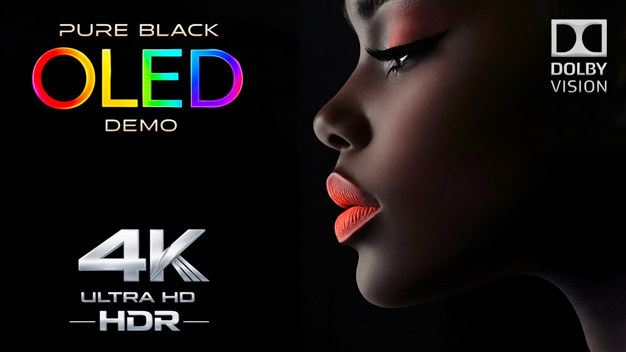 Pure Black OLED Demo 🔥 | Dolby Vision HDR 4K 120FPS Ultra HD (8K/4K Video TV)
