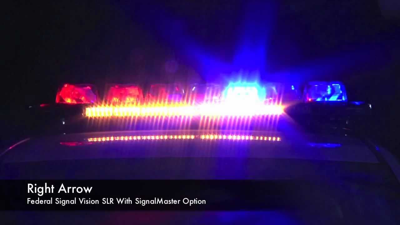 Federal Signal Vision SLR Lightbar with SignalMaster Option