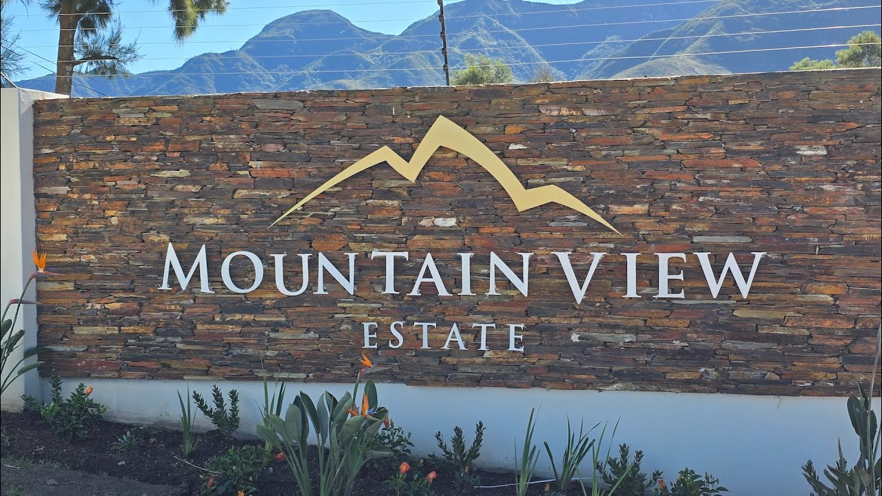 Mountain View Estate Plot and Plan in George, South Africa - 4k Resolution