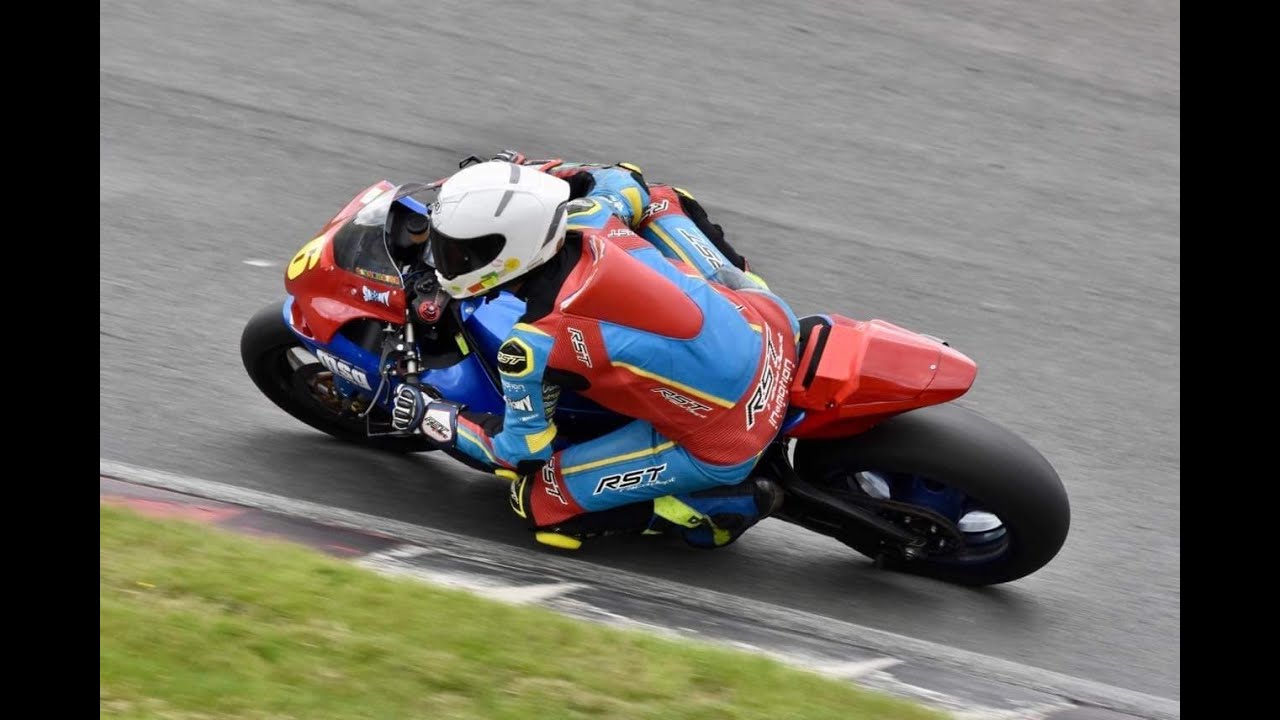 Sam Osborne, On board shot of rear shock, tyre and footwork at Andalucia- 1.58