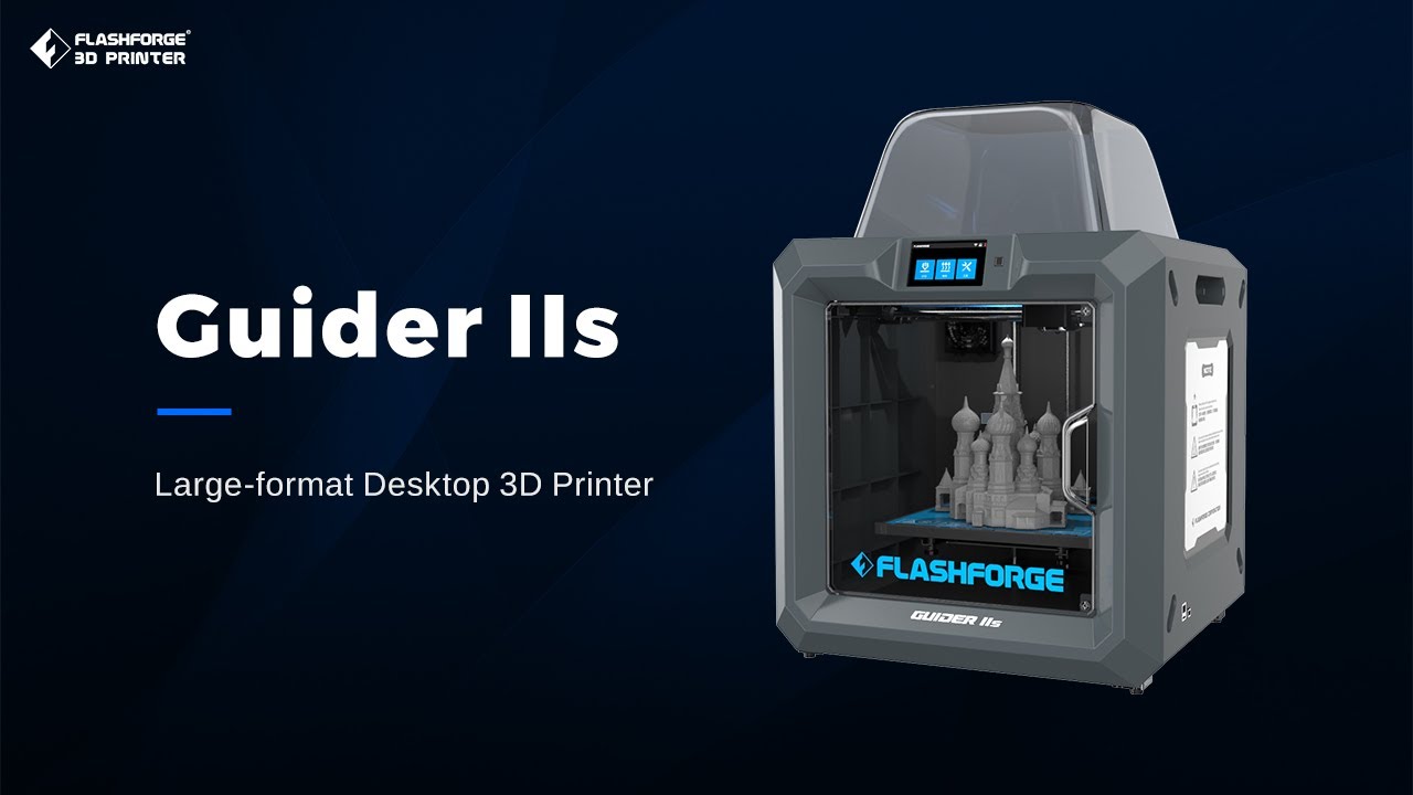 Рекламный ролик Flashforge Guider IIs