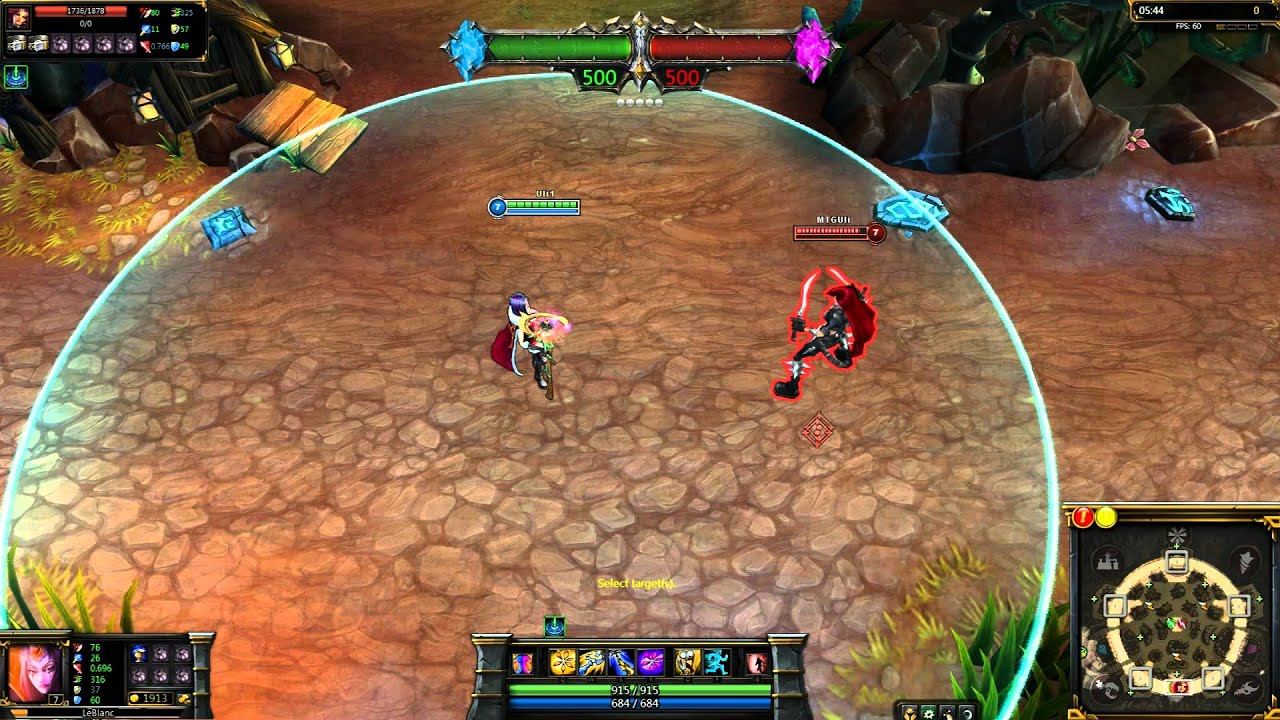 (OLD) Mistletoe LeBlanc League of Legends Skin Spotlight