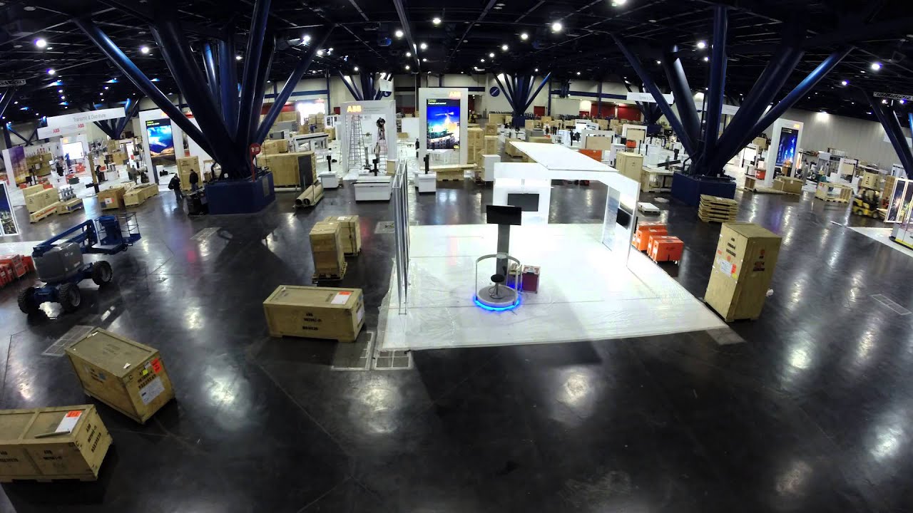 APW Technology & Solution Center Floor Timelapse