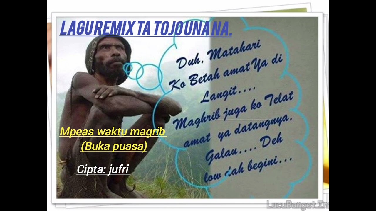Lagu remix ta tojo una#mpeas waktu magrib.