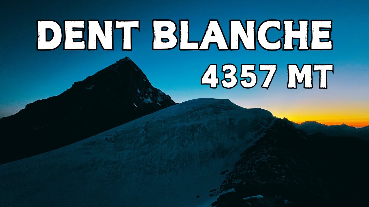 Dent Blanche - 4357 mt - Via normale (Cresta sud o Wandfluegrat) da Ferpècle (Evolène - CH) 4K
