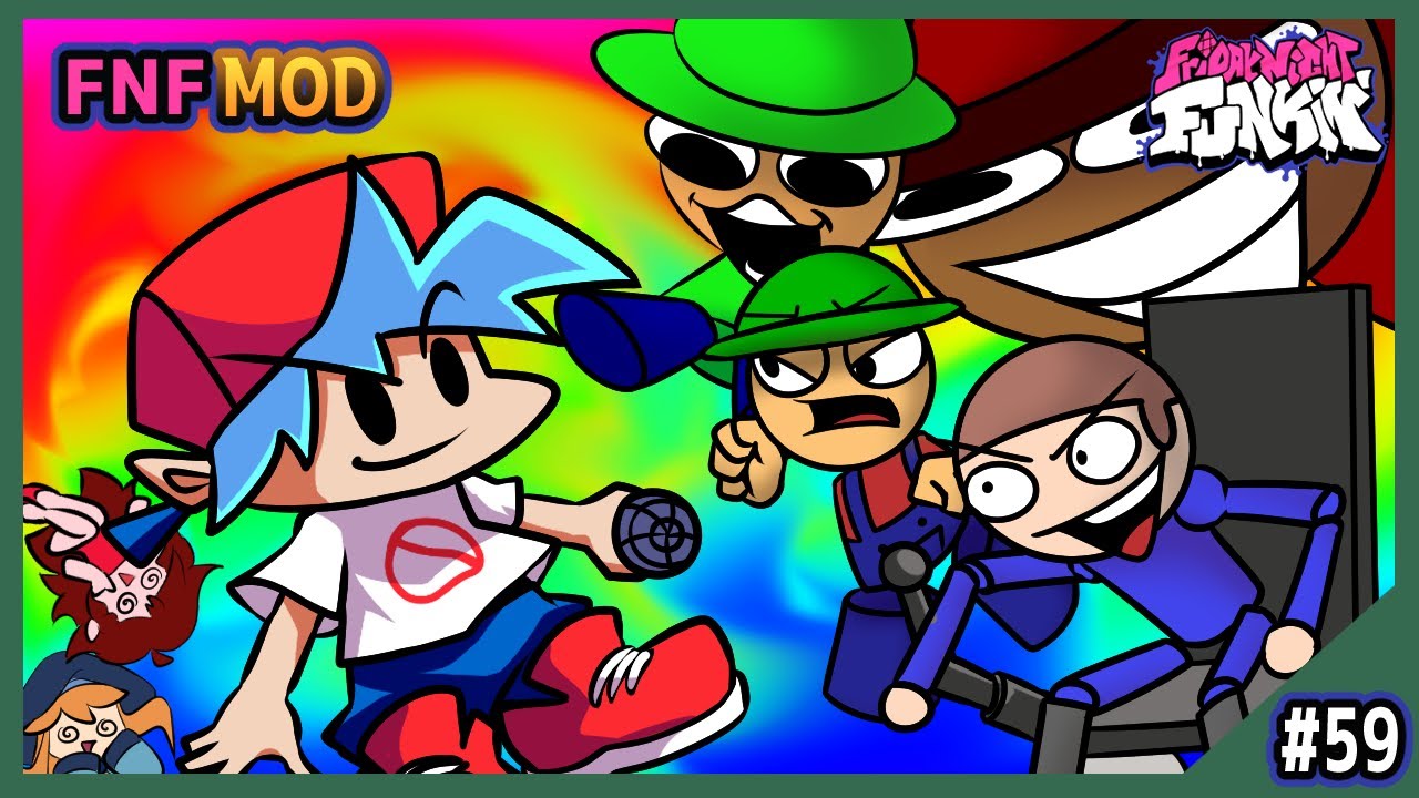 【FNF】Dave and BambiのファンMODをプレイしたらどえらい地獄を味わいました【前編】「Friday Night Funkin'」#59【新人Vtuber】