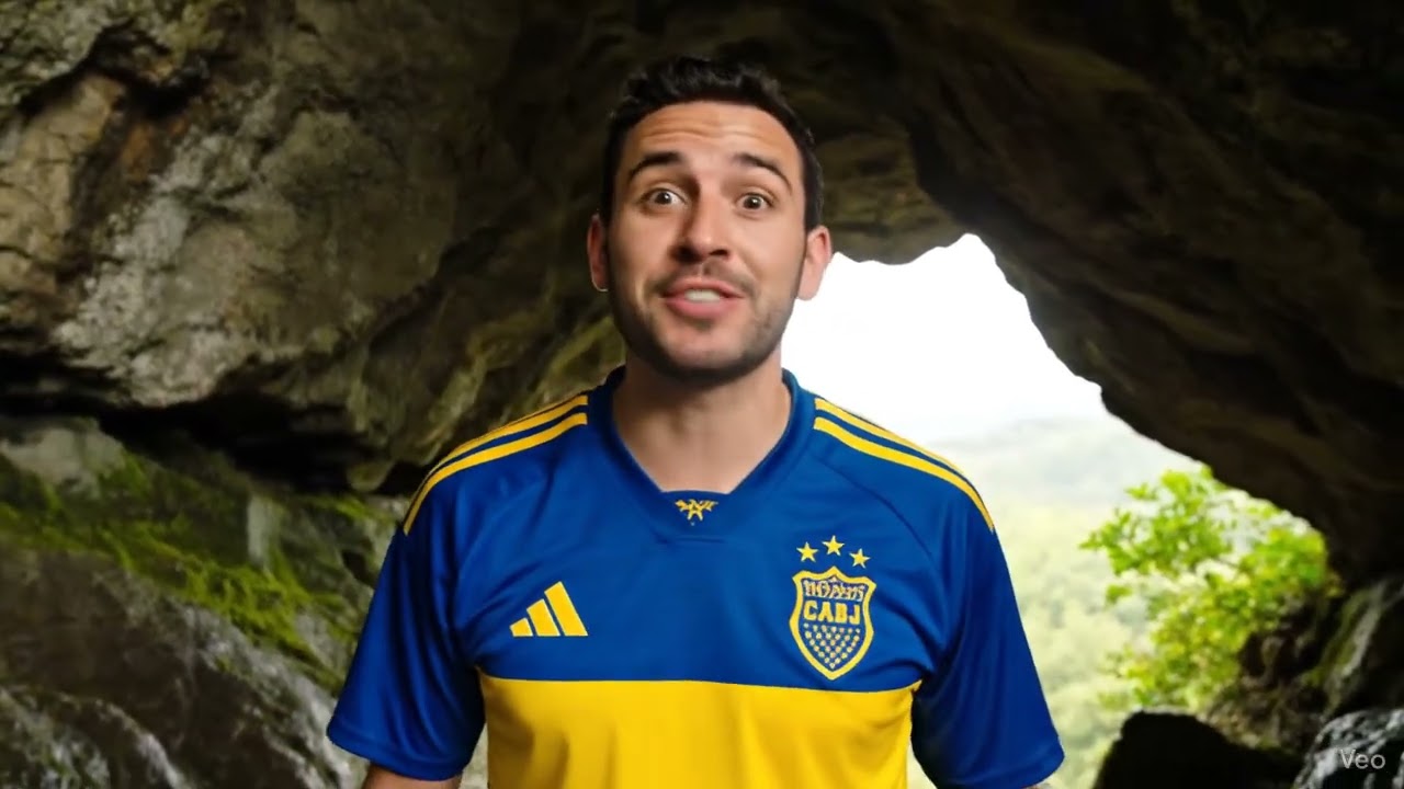 Hincha de Boca Sale de Cueva