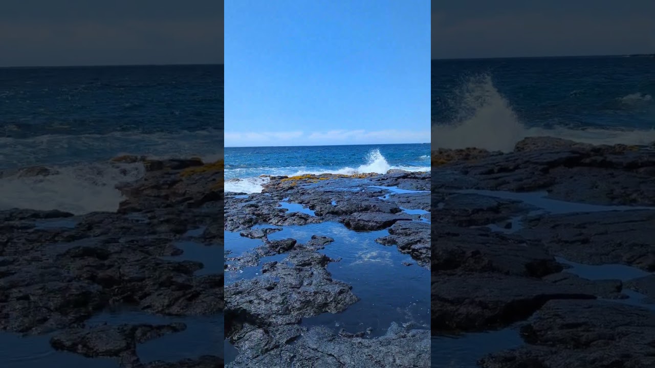 Exploring the Beach by OTech on the Big Island of Hawaii