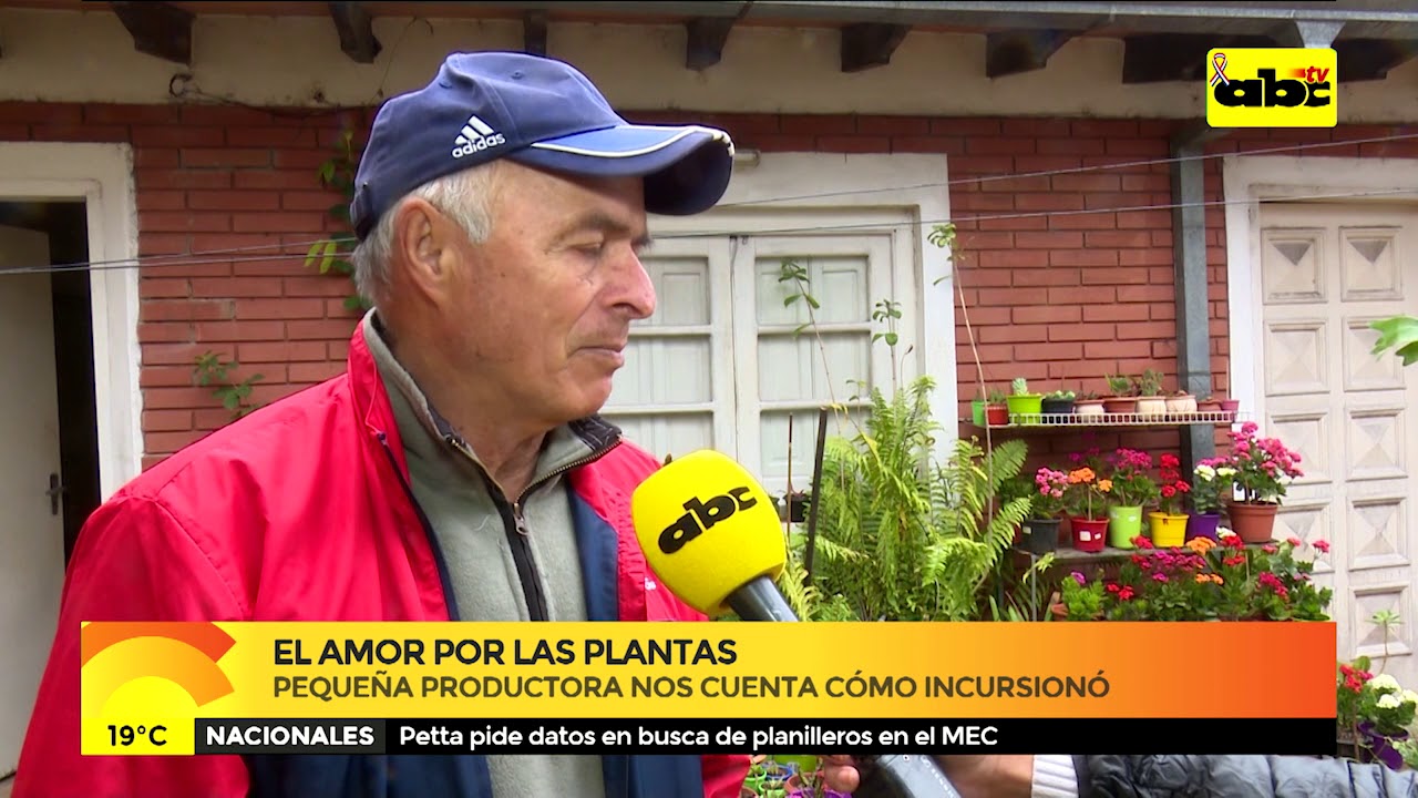 El amor por las plantas