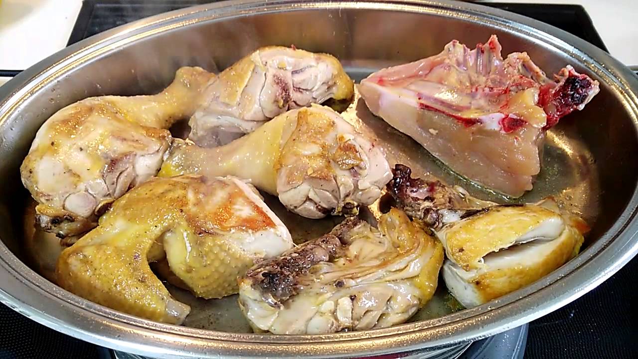 Pollo asado en Oval | RECETA AMC