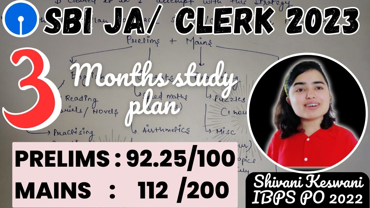 SBI JA/Clerk 2023 Complete Strategy • @ZeroVlogs0