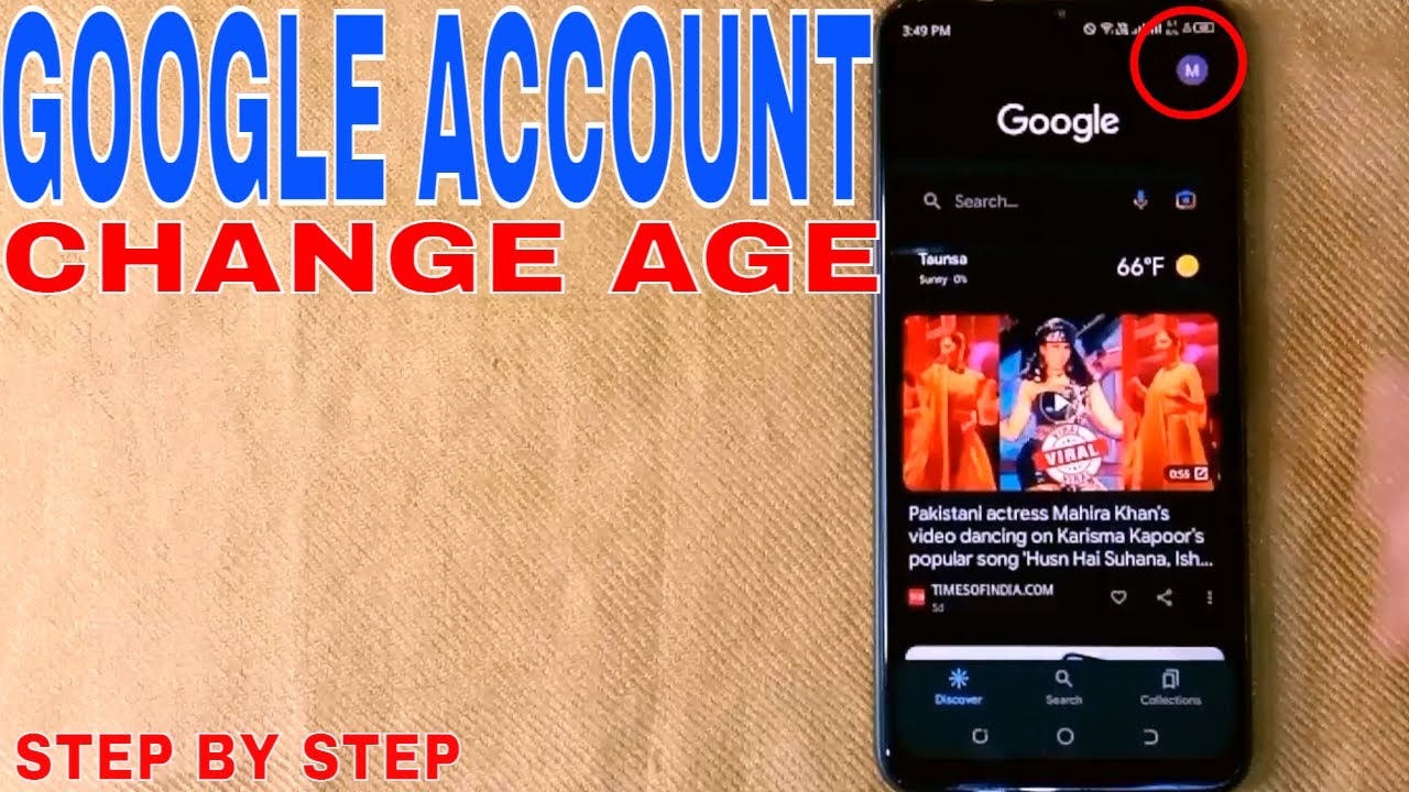 ✅  How To Change Age In Google Account 🔴