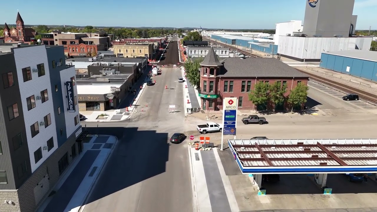 Perham, MN Main Street Revitalization FLY OVER! 9.20.2024