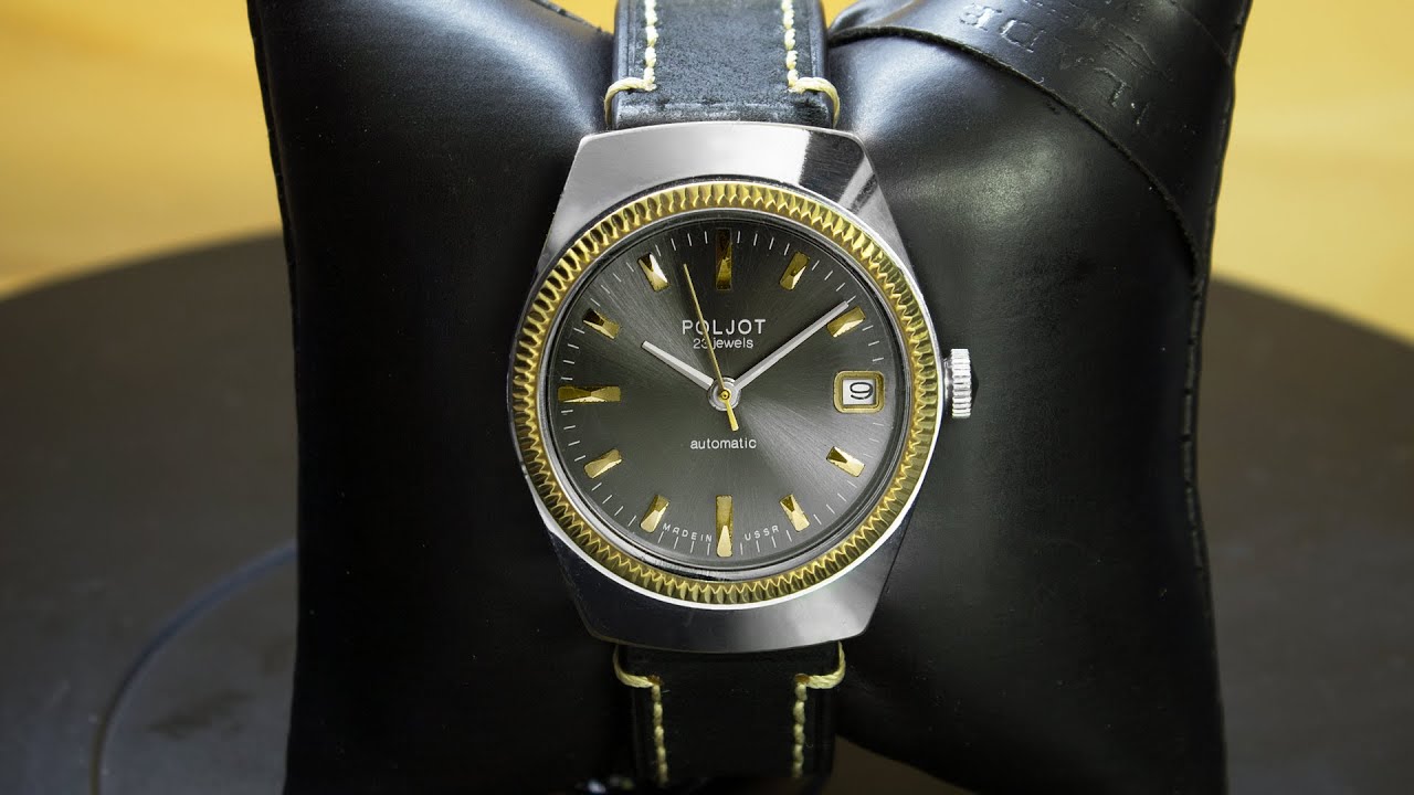 INFO & SHOWCASE : Vintage 1976 Russian Poljot Watch powered by a 2616.2h Automatic Movement