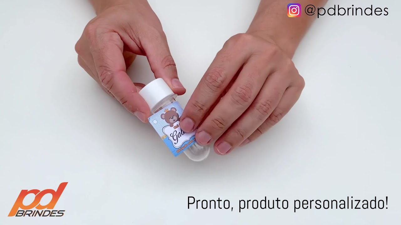 TUBETES 08 CM para PERSONALIZAR | PD BRINDES