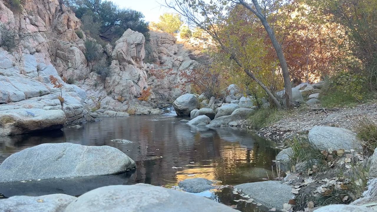 Deep Creek hot springs, November 2024