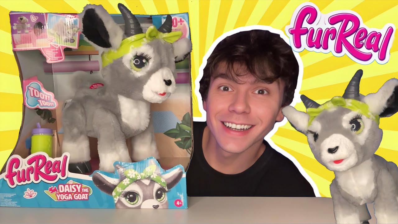 DAISY A CABRA QUE FAZ YOGA DA LINHA FURREAL! REVIEW PETER TOYS