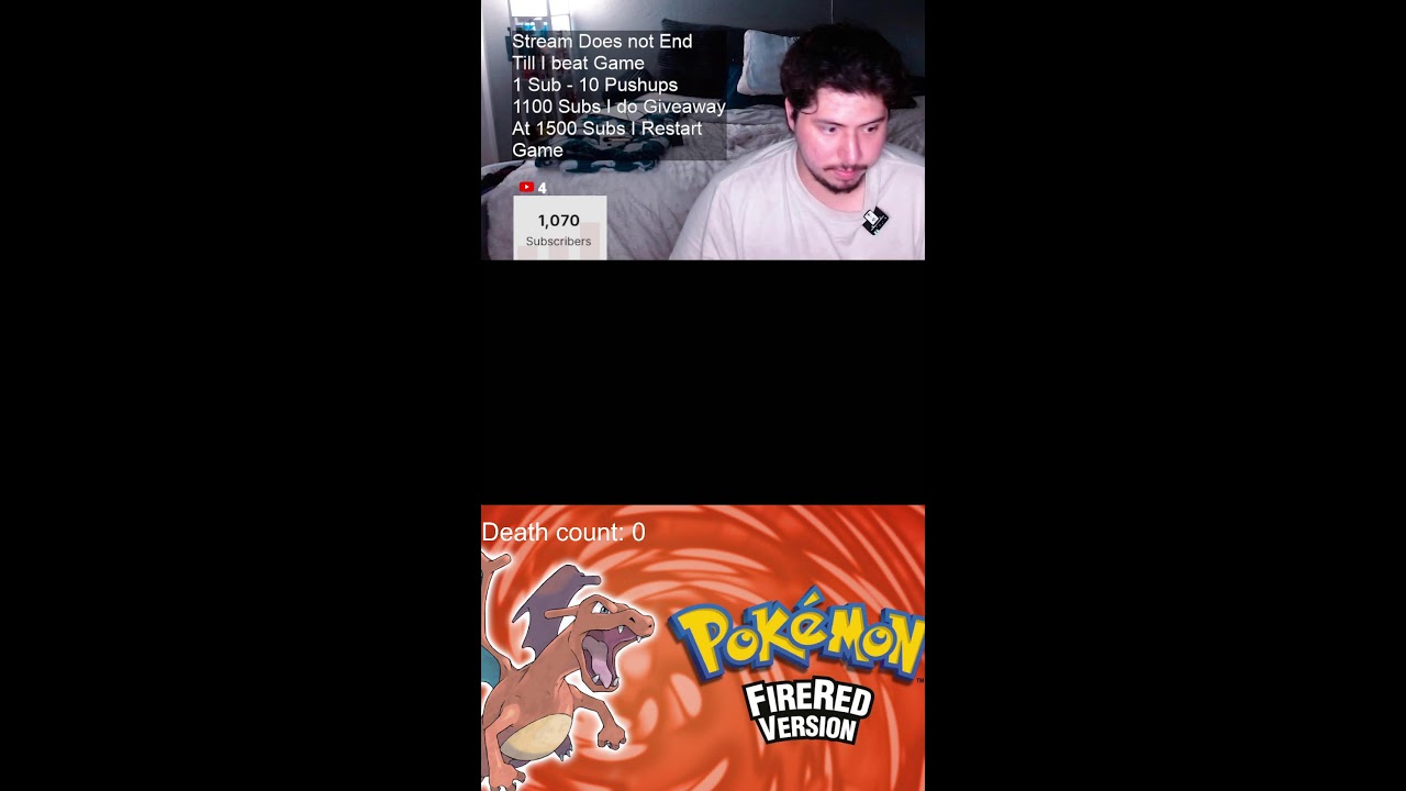 Stream Ends When I Beat Pokemon Fire Red + Giveaway