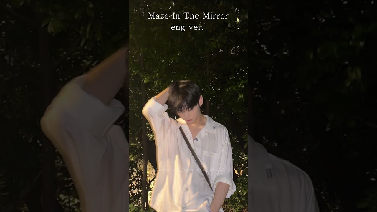 거울 속의 미로 (Maze In the Mirror) eng ver. by CHOI BYEOL 원곡: 투모로우바이투게더(TXT) @TXT_bighit #shorts #txt