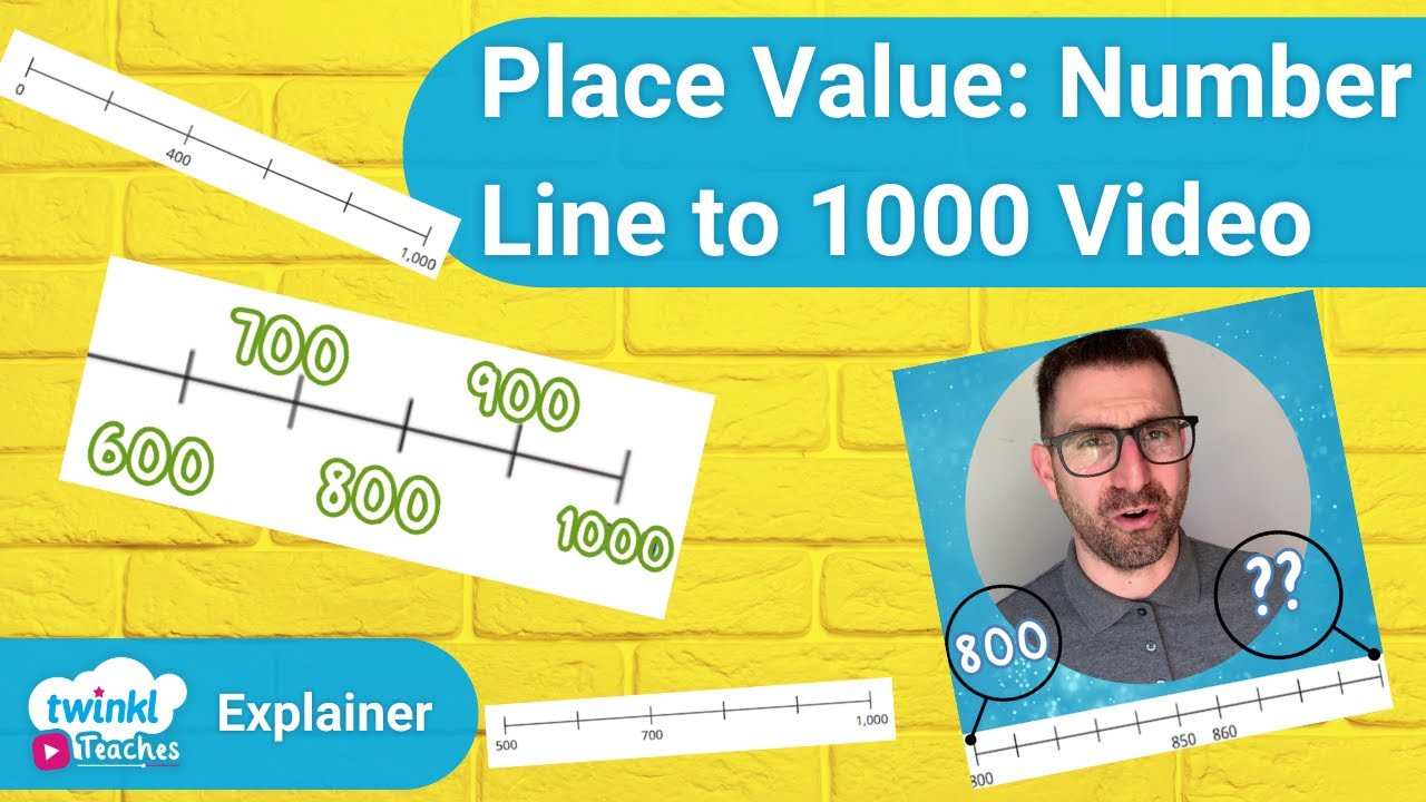 Place Value: Number Line to 1000 Video - Maths Concepts