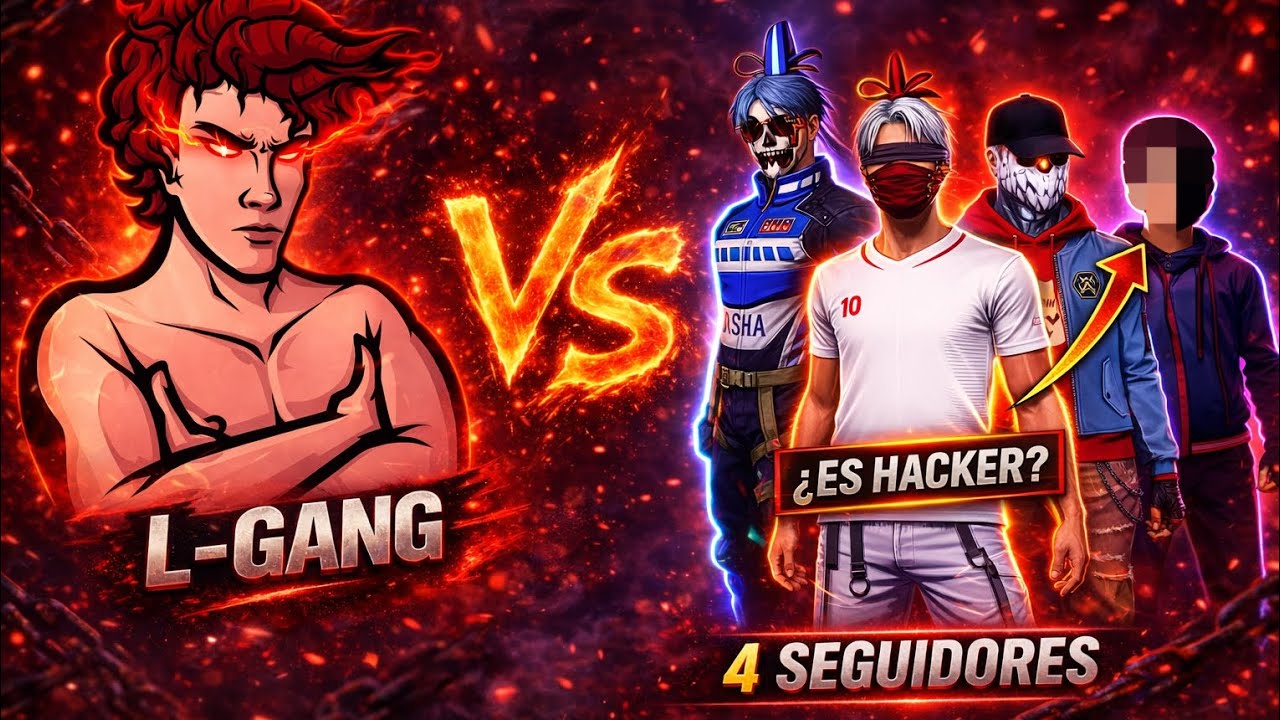 L-GANG SE DA PVP CONTRA 4 SEGUIDORES SUYOS PERO.. REALMENTE UNO DE ELLOS. &iquest;ES HACKER? | L-GANG LIVE