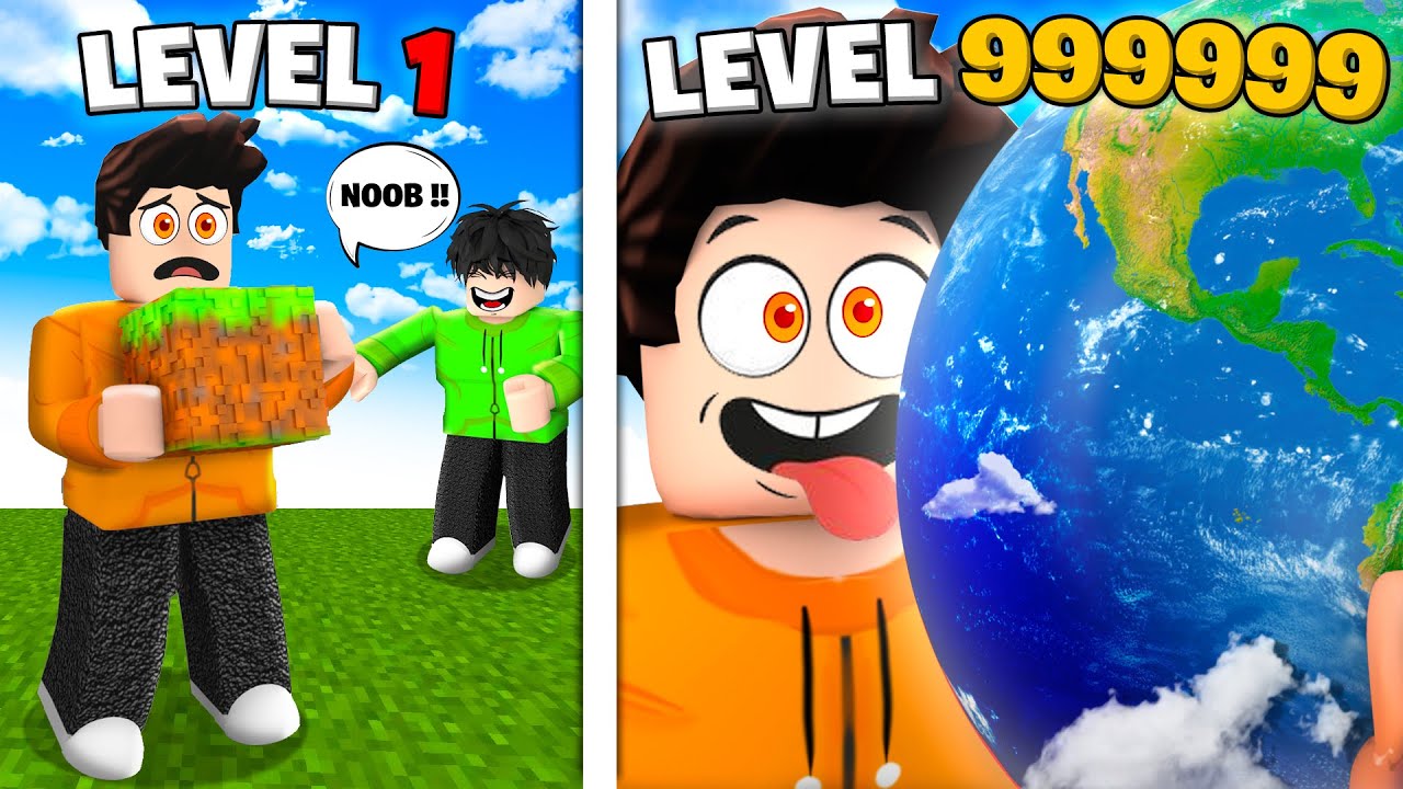 I Became The Biggest Player in Roblox Eat The World !!