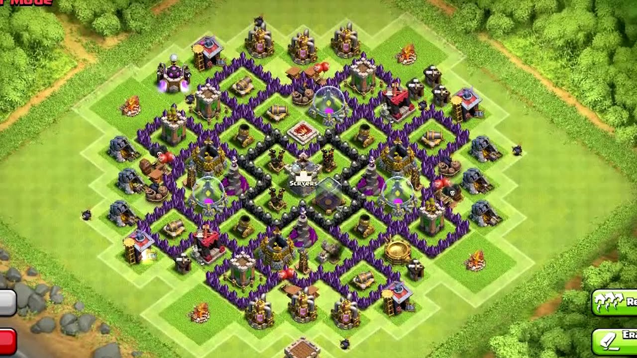 Clash of Clans - Town Hall 8 Farming Base - Speed Build
